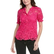 Nanette Nanette Lepore womens Lace Blouse, m
